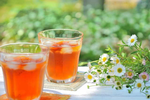 ガーデニングでカフェ