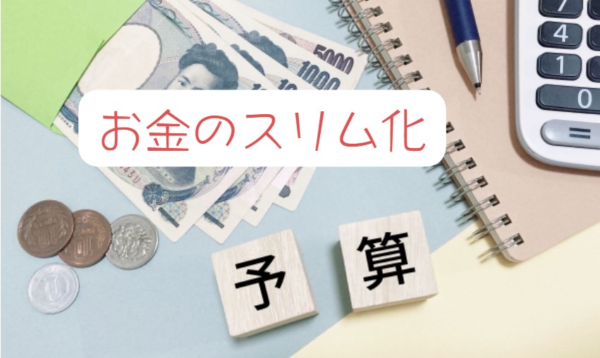 お金のスリム化,お金,家計,支出の見直し