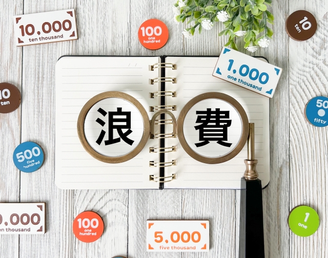 お金のスリム,浪費