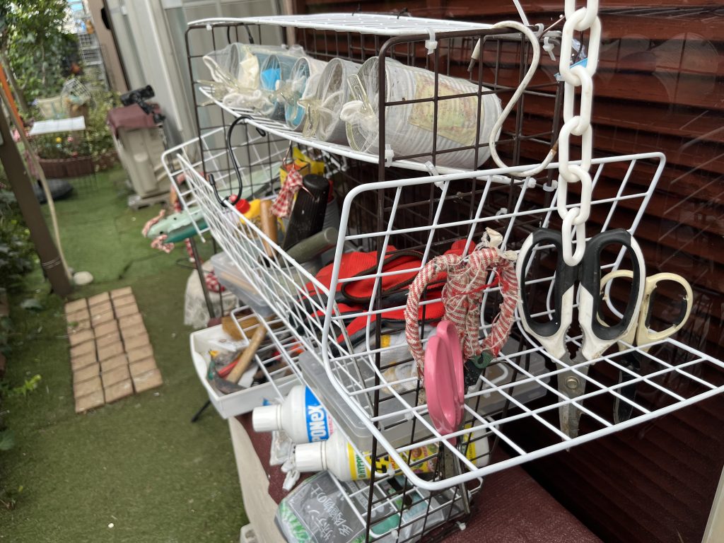 ガーデンDIY,ミニラック