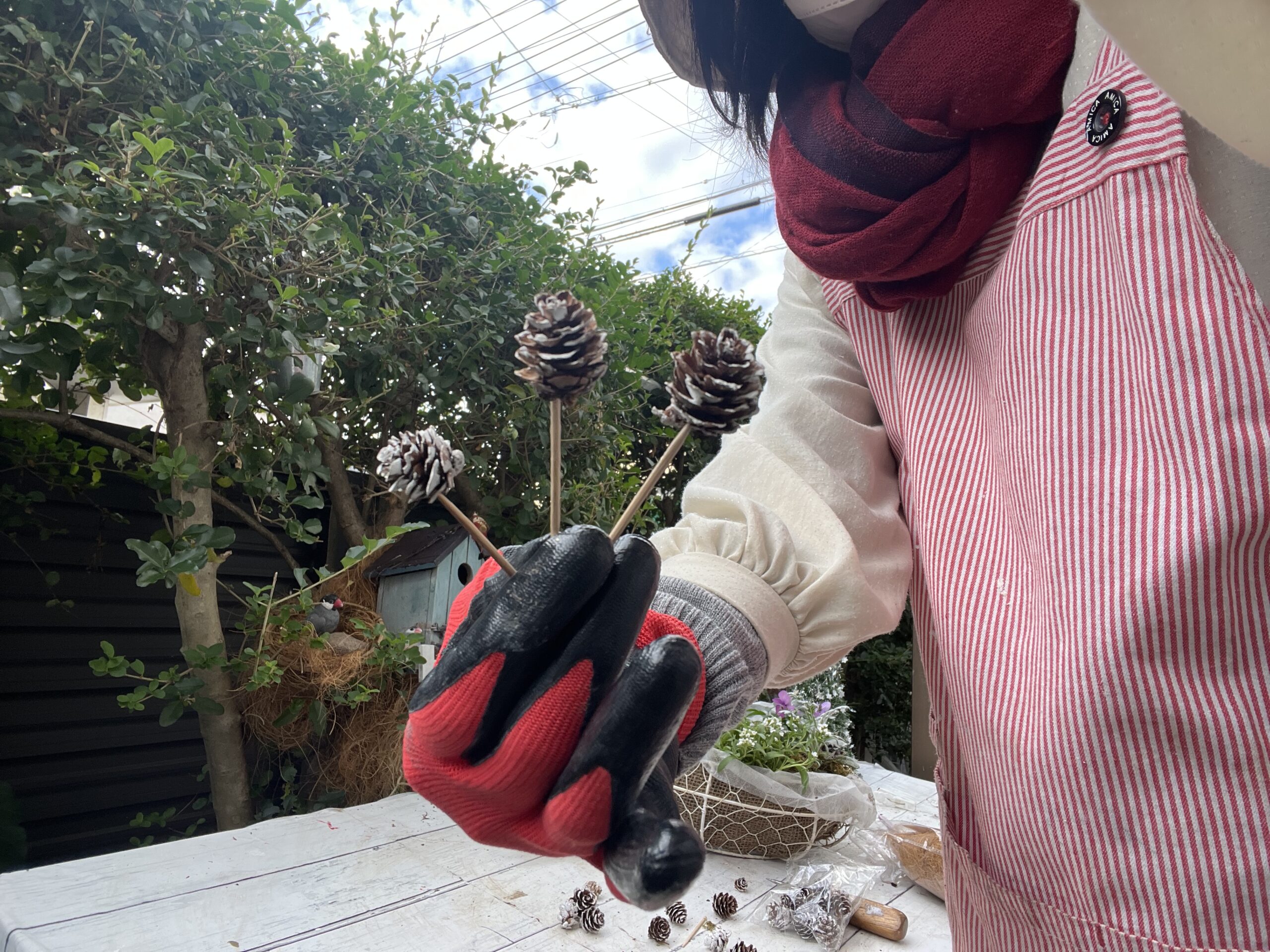 リース用の木の実