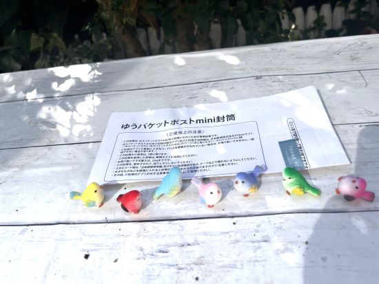 ガーデニングの小鳥